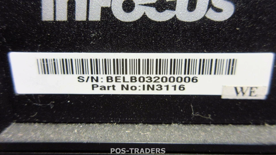 InFocus IN3116 Projector Beamer HDMI DLP WXGA 3500 Lumens EXCL REMOTE 1601 HOURS - Bild 3 von 4