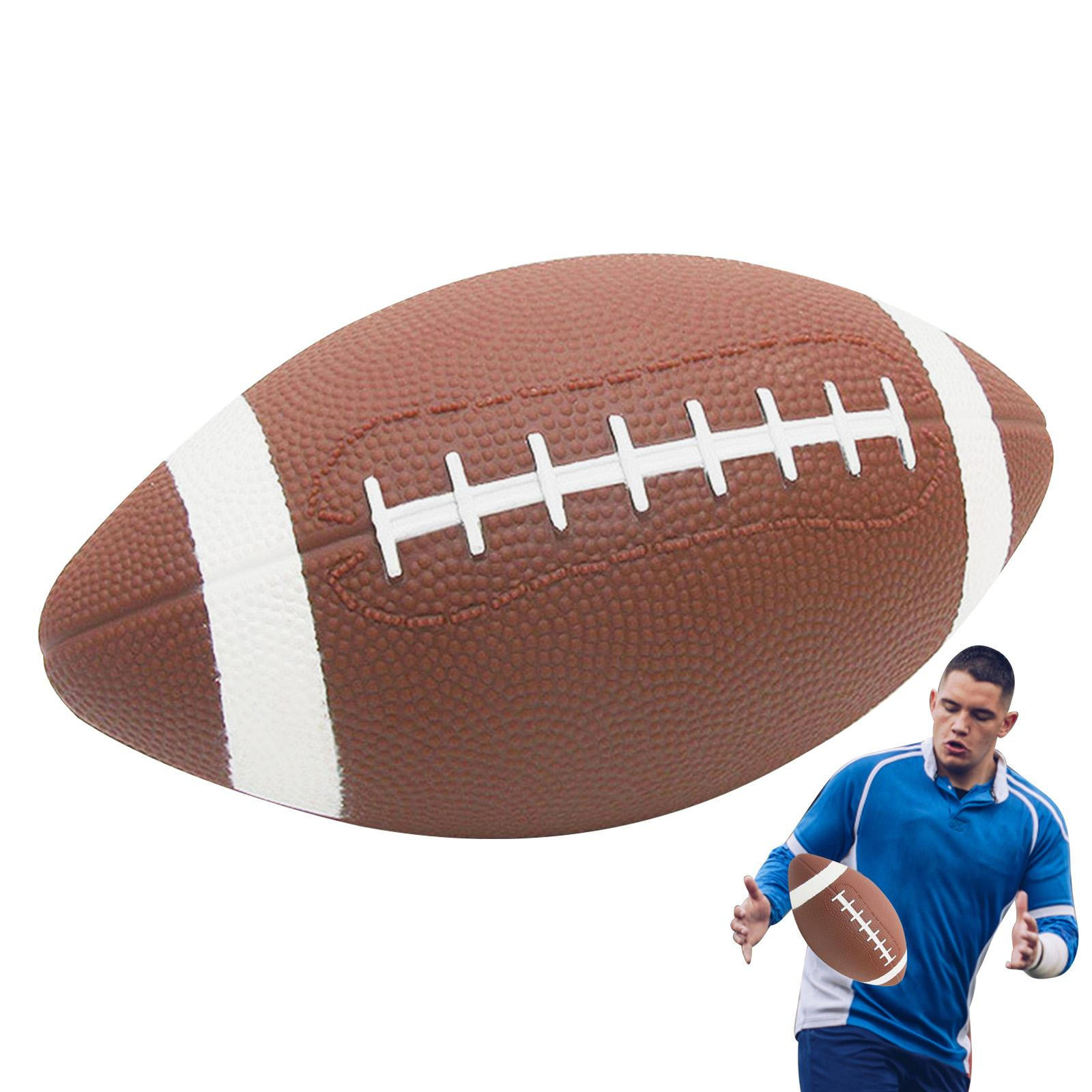 American Football Ball NonSlip Sports Junior Vintage Outdoor Footballs Leather eBay