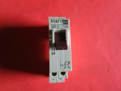 F&G S16/11 Felten & Guillaume Sicherungsautomat Leitungsschutzschalter 230v 16A 