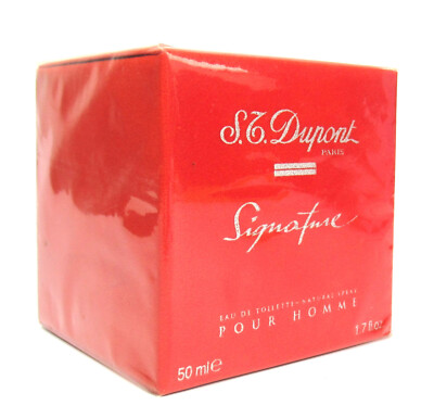 S.T. Dupont Signature Pour Homme 50ml Eau de Toilette MEN(GRUNDPREIS 2198,00 /L)