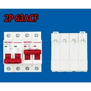 2P 63A MTS Dual power Manual transfer switch Circuit breaker MCB 50HZ/60HZ 400~