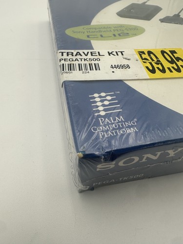 Kit de voyage Sony PEGA-TK500 pour Windows - Pour portable Sony PEG-300 - Scellé - Photo 2 sur 6