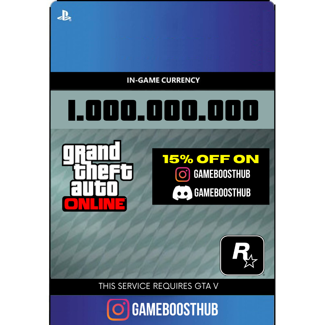 GTA 5 Shark Card Online Playstation Money Custom Amount Not Code