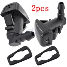 Windshield Washer Nozzle 2Pcs For Chrysler Dodge Challenger Charger 5182327AA