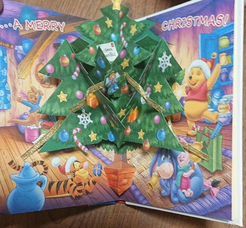 Disney Christmas Card Pooh S Grand Japan eBay