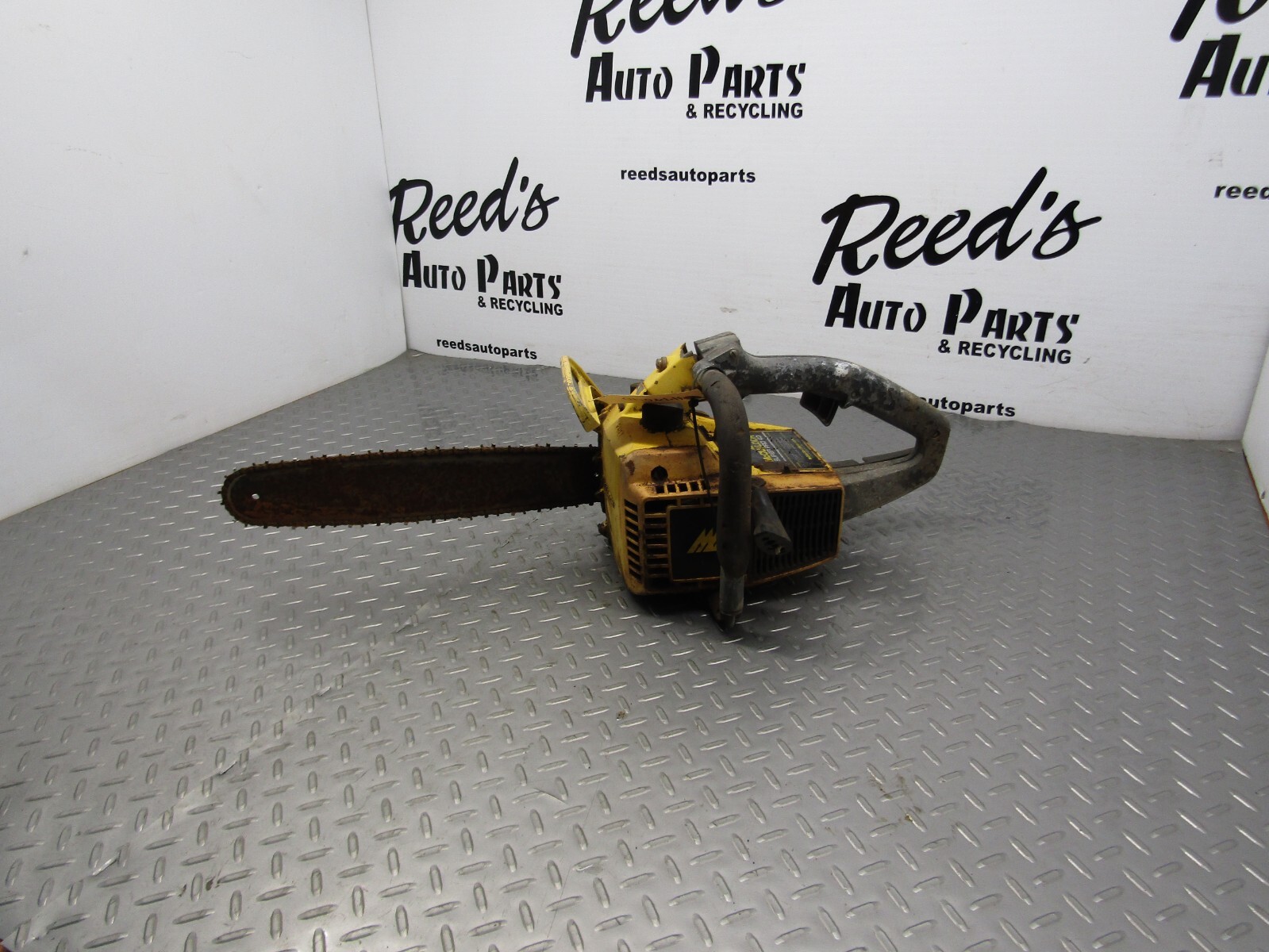 McCulloch Super Pro 40 Chainsaw Parts Saw Undiagnosed Broken Pull Cord