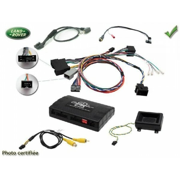 Commande au volant Land Rover Evoque 2011-2014 avec câblage radar de recul original