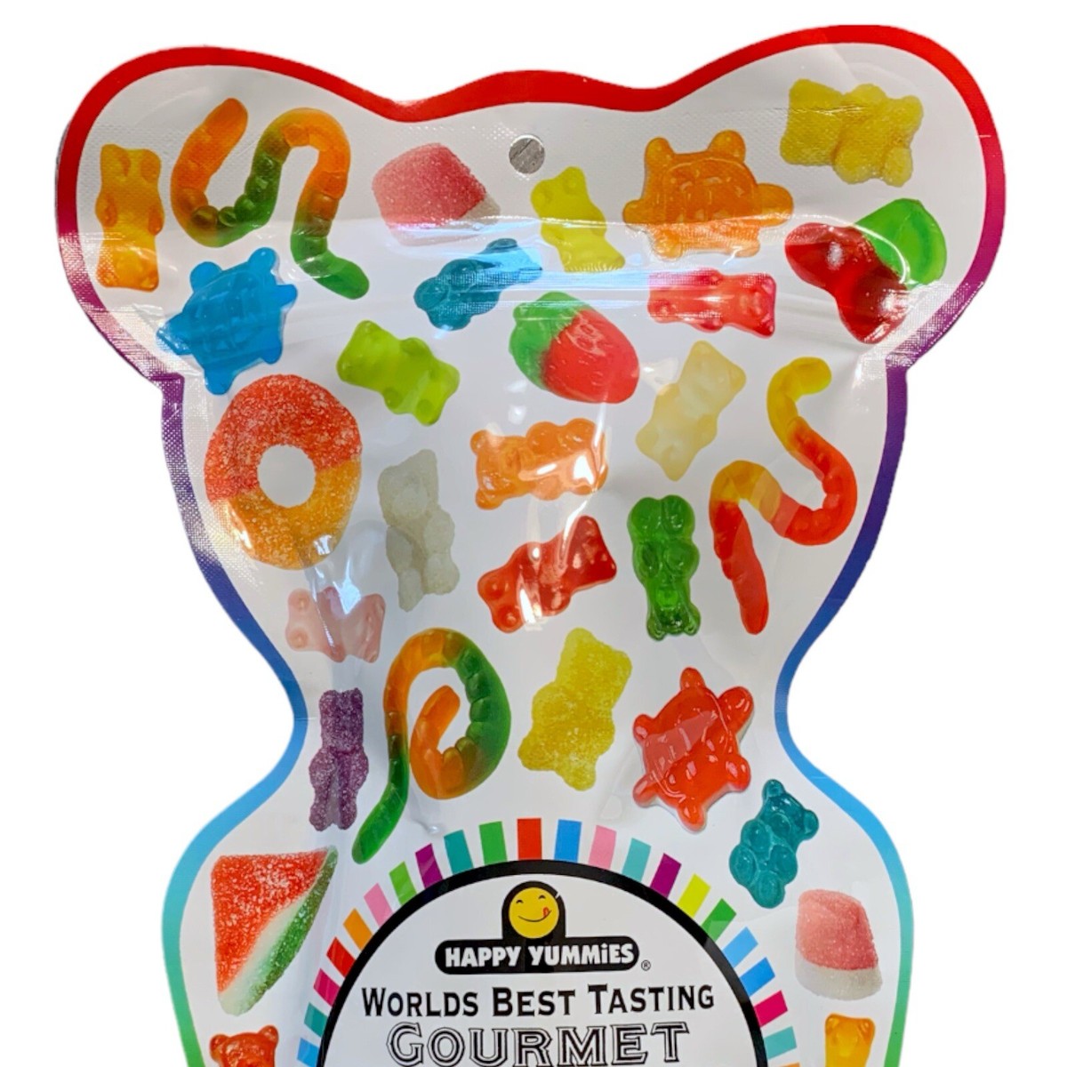 Happy Yummies Worlds Best Tasting Gourmet Gummies Bear 30+ Flav