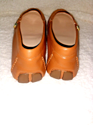 Cole Haan Moc-Drivers - Sz 9.5 Cole Haan Evelyn Knot Bow Birch Loafer Leather slip on  main image 4