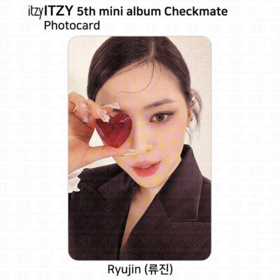 US] ITZY CHECKMATE ALBUM [RYUJIN] OFFICIAL PHOTOCARD / SPECIAL
