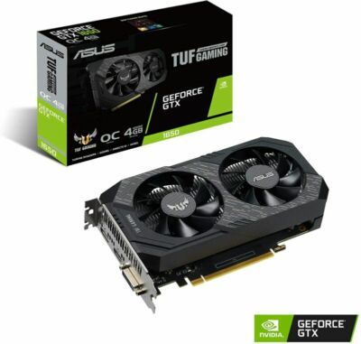 ASUS TUF NVIDIA GeForce GTX 1650 OC Graphics Card TUF-GTX1650-O4GD6-P-GAMING