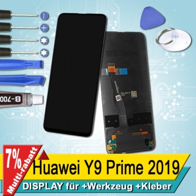 Display Für Huawei Y9 Prime 2019 Bildschirm Lcd Schwarz+