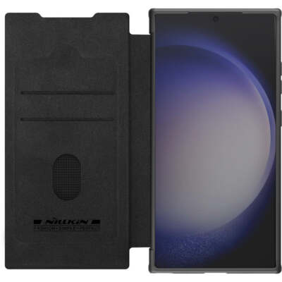 Handyhülle für Galaxy S24 Ultra Nillkin Case Cover Futeral Hülle Schwarz