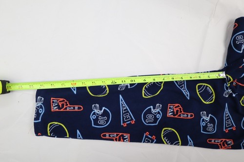 Carters Boy's Size 7 Navy Blue Football Print Pajama Pants - Picture 6 of 11