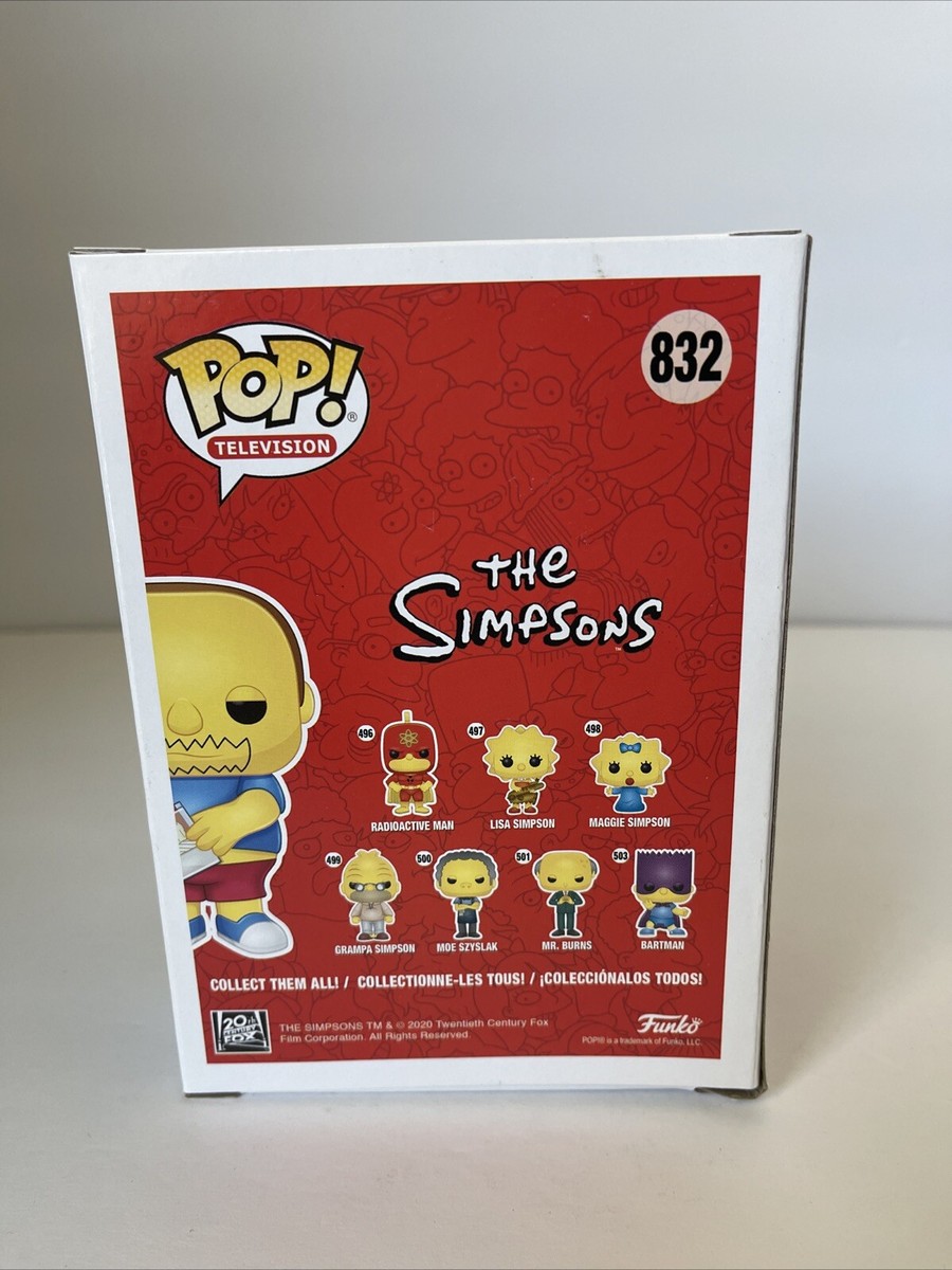 Hank Azaria Signed Autographed Comic Book Guy Simpsons Funko Pop