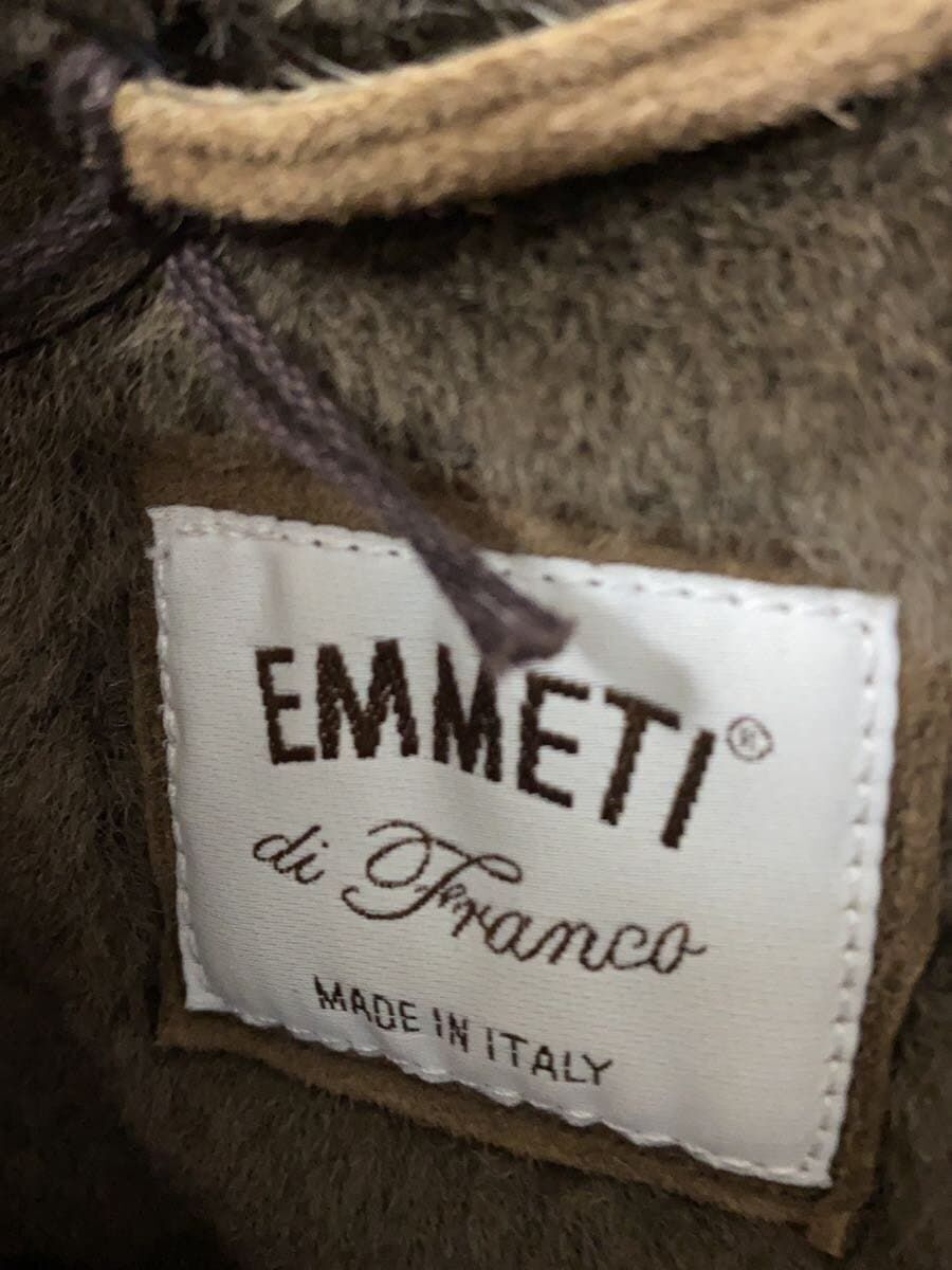EMMETI DOWN JACKET TONI B Mouton 44 COTTON Camel 70548 Used