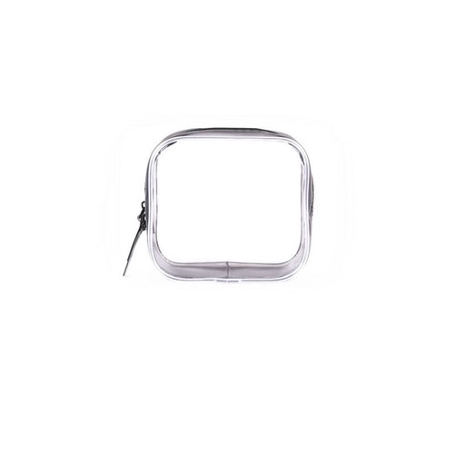 Transparent Cosmetic Bag PVC Women Zipper Makeup Bags Beauty Case Travel Make-mx - Photo 13/16