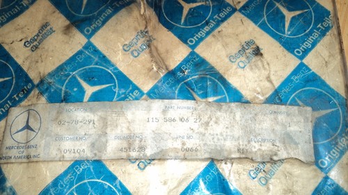 MERCEDES W115 220D NOS STEERING BOX REBUILD GASKET SET- 115 586 06 27 - 第 2/2 張圖片