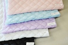 Quilted Polyester Batting Fabric Padded Quilted Fabric Lining 60"