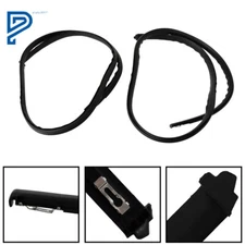 For 2009-2013 2014 Honda Fit Outer Roof Pair New Black Roof Trim Molding Kit