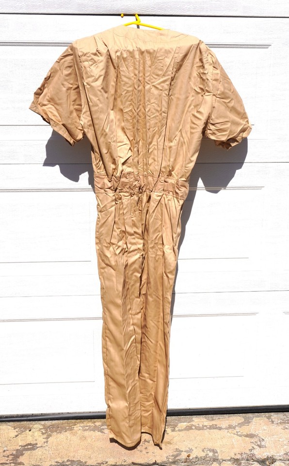 Real DOC State Prison Jail Inmate Uniform Jumpsuit Khaki Size Medium | eBay