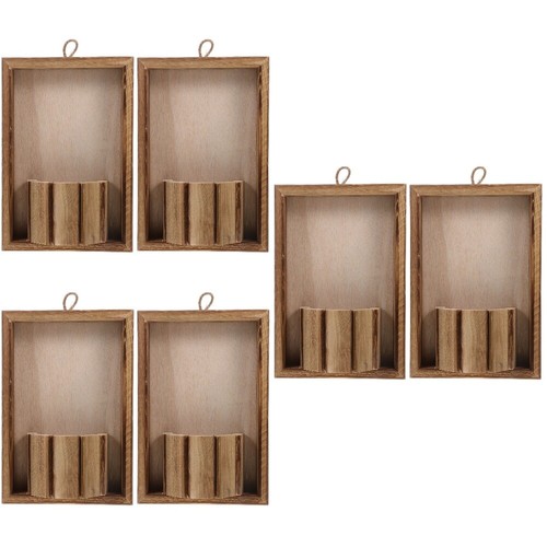 3 Count Modern Wandbehang-Fotorahmen-Blumentopf Blumenwanddeko - Bild 6 von 12