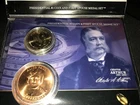 2012 Chester Arthur Presidential Dollar and  Alice Paul Medal Set