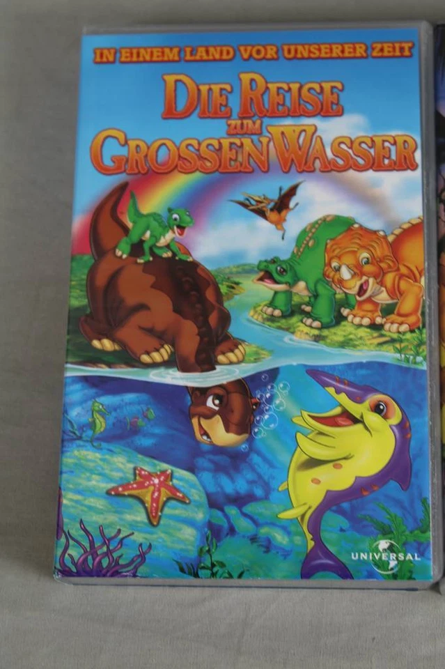 2 VHS Kinderfilme Videos - In einem Land vor unserer Zeit / S201 - Bild 2 von 4
