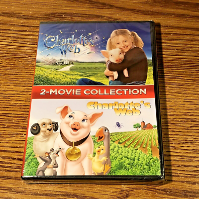 Charlotte's Web 2 Movie Collection DVD Live Action Animated Kids