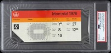1976 Olympics—Basketball Final Round Ticket Stub (PSA Slabbed Poor 1)