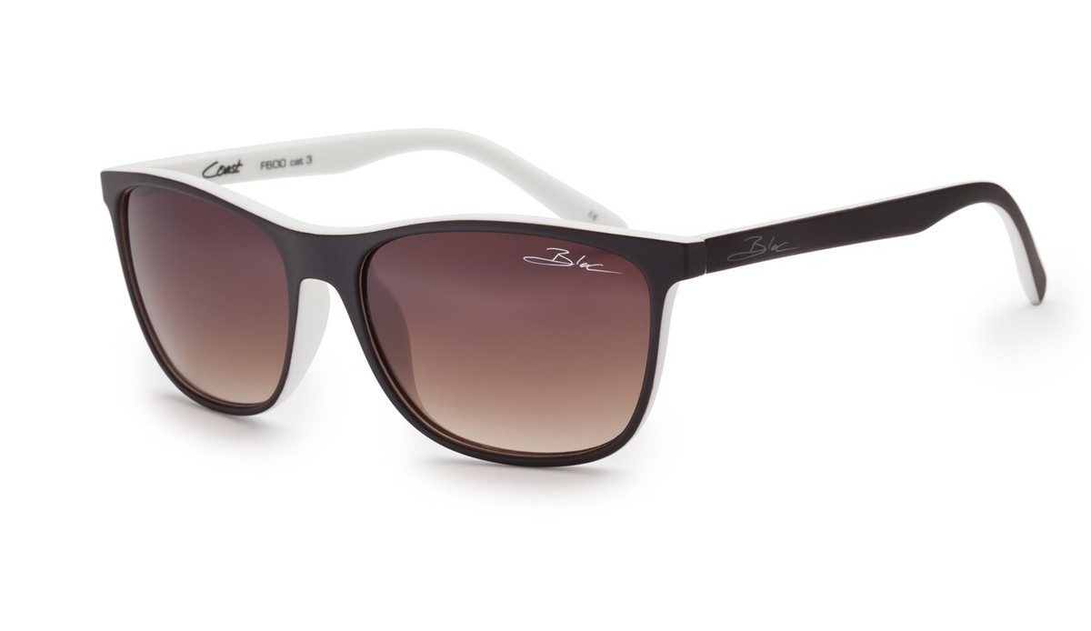 BLOC COAST F600 Mens/Womens Sunglasses BROWN WHITE BROWN GRADUATED