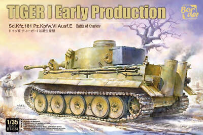 Border Models BT034 1:35 St.Kpfw.VI Ausf.E Tiger I ''''Frühproduktion'''' Schlacht o