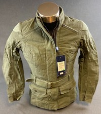 NUOVA GIACCA DA DONNA TRIUMPH ORIGINALE ABBIGLIAMENTO BELGRAVE - VERDE -TRMLTS12034-S