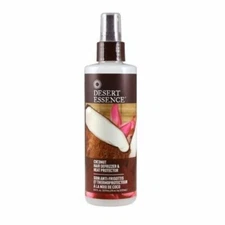 Coconut Hair Defrizzer and Heat Protector  8.5 OZ By Desert Essence