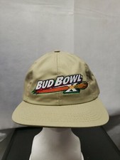 Vintage Bud Bowl X Snapback Hat Budweiser Anheuser-Busch AB-Inbev 1996