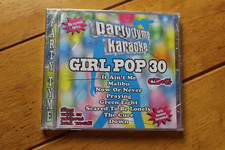 PARTY TYME KARAOKE "GIRL POP 30" CD G NEW CASE CRACK 154 