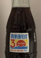 Riverfest 30th Anniversary Coca-Cola Bottle