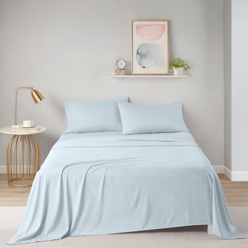 4 Pc Microfiber Soft Smooth Touch Bedding Sheet Set Wrinkle free for All Season - Picture 74 of 108