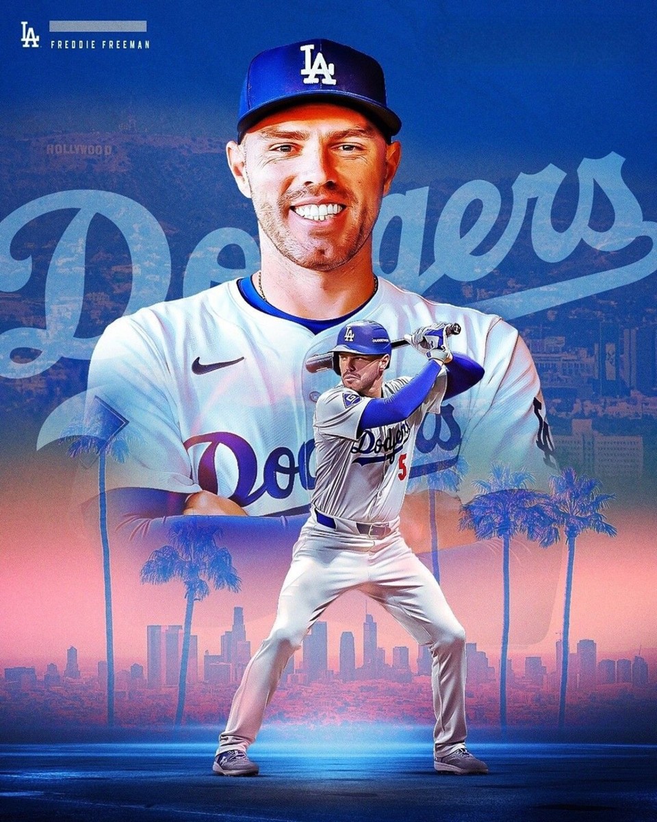 2024 Freddie Freeman MVP Los Angeles Dodgers 8x10 world series