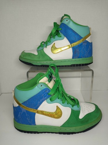 NIKE Dunk Hi 6.0 Women's Size 7 Blue 