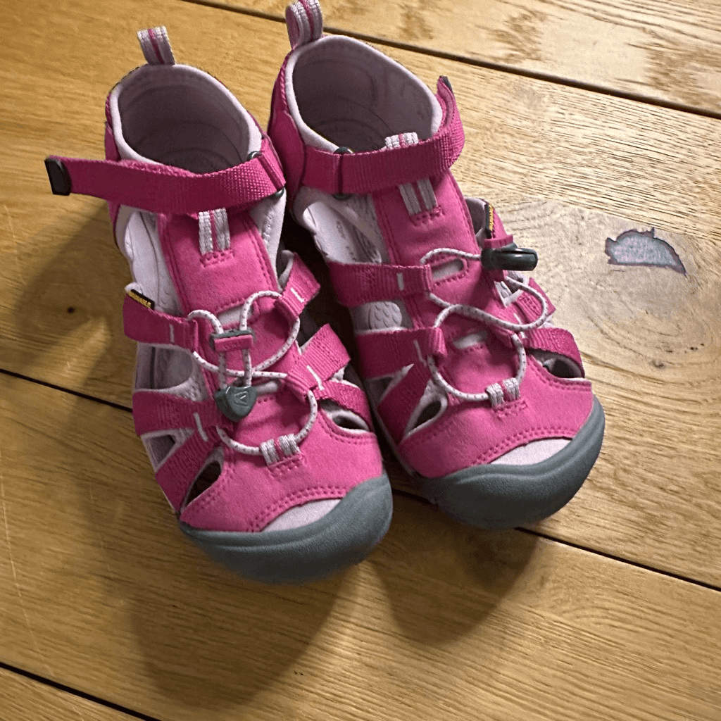 KEEN Scarpe da acqua rosa da trekking per ragazze 4
