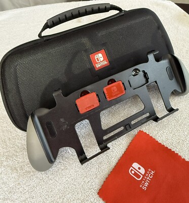 Official Nintendo Switch Case with Game Storage and Switch Grip Holder ...