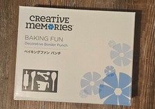Creative Memories BAKING FUN Border Punch RARE