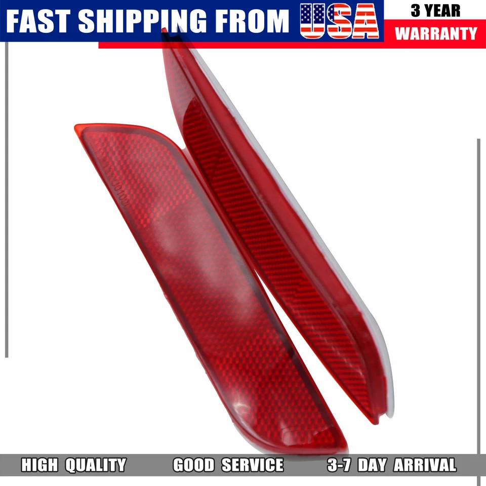 Se adapta a Toyota Sequoia 2001-2007 nuevo 1 par de reflectores de luz trasera izquierda y derecha Foto 3 de 4