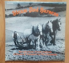 STEAM AND HARNESS RARE COTSWOLDS SPOKEN WORD HISTORY FARMING VINYL LP RECORD EX