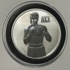 Muhammad Ali Boxer Rare Collector Coin 1 Troy Oz .999 Fine Silver Round Medal