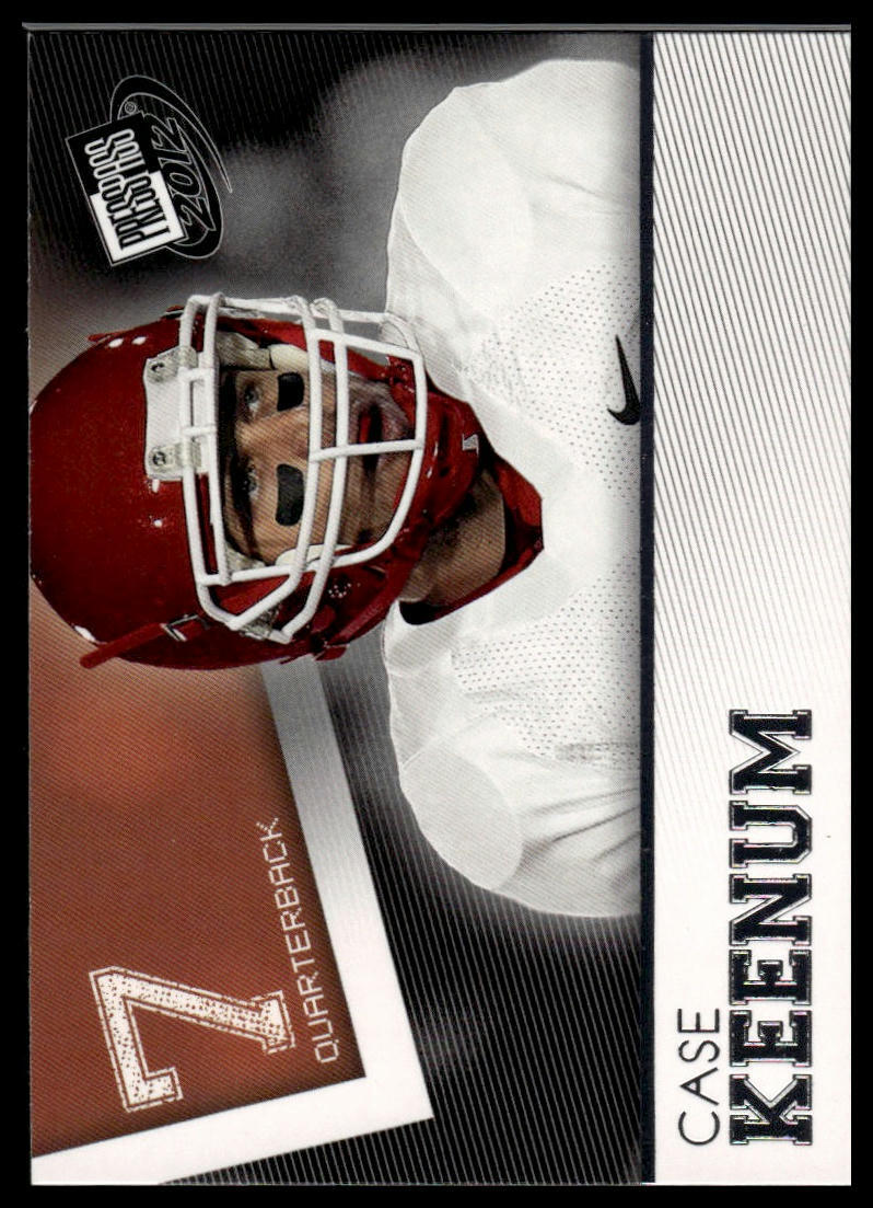 2012 Press Pass #26 Case Keenum