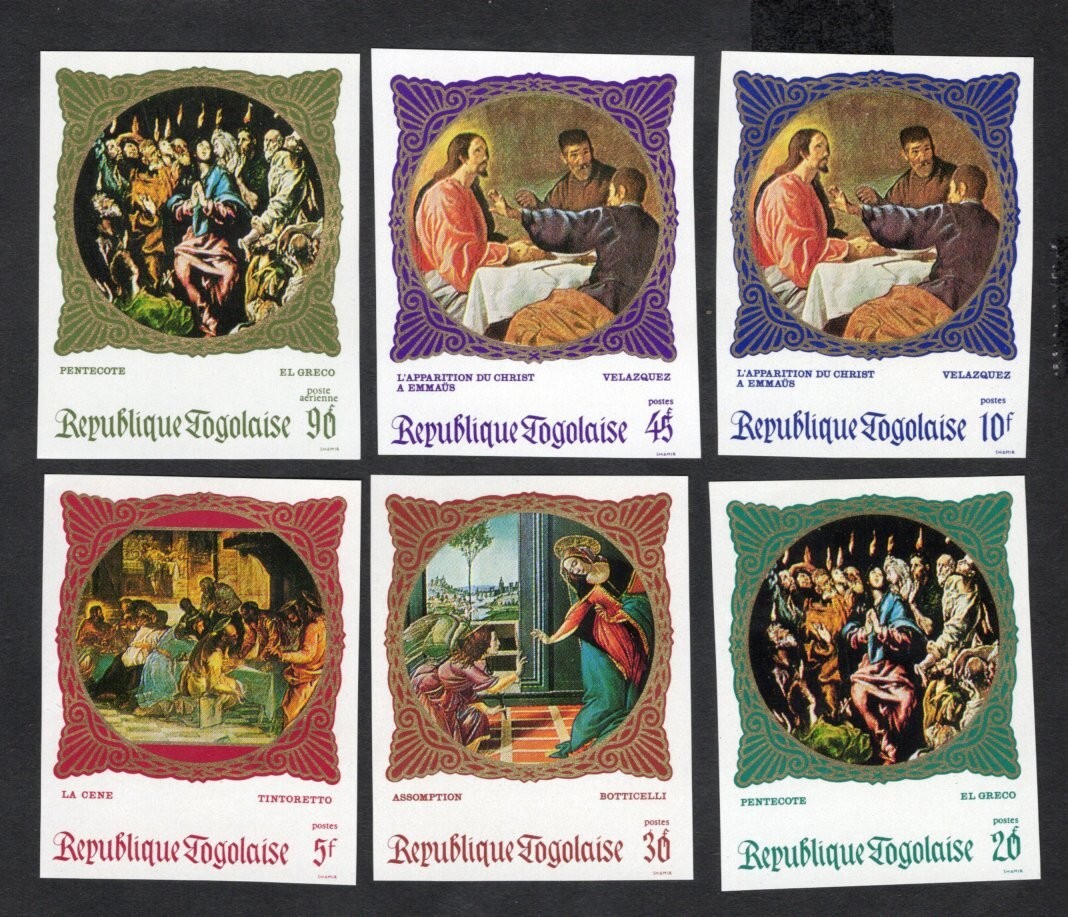 Togo 1969 stamps Mi#713B-718B START8%ONLY MNH CV=90$