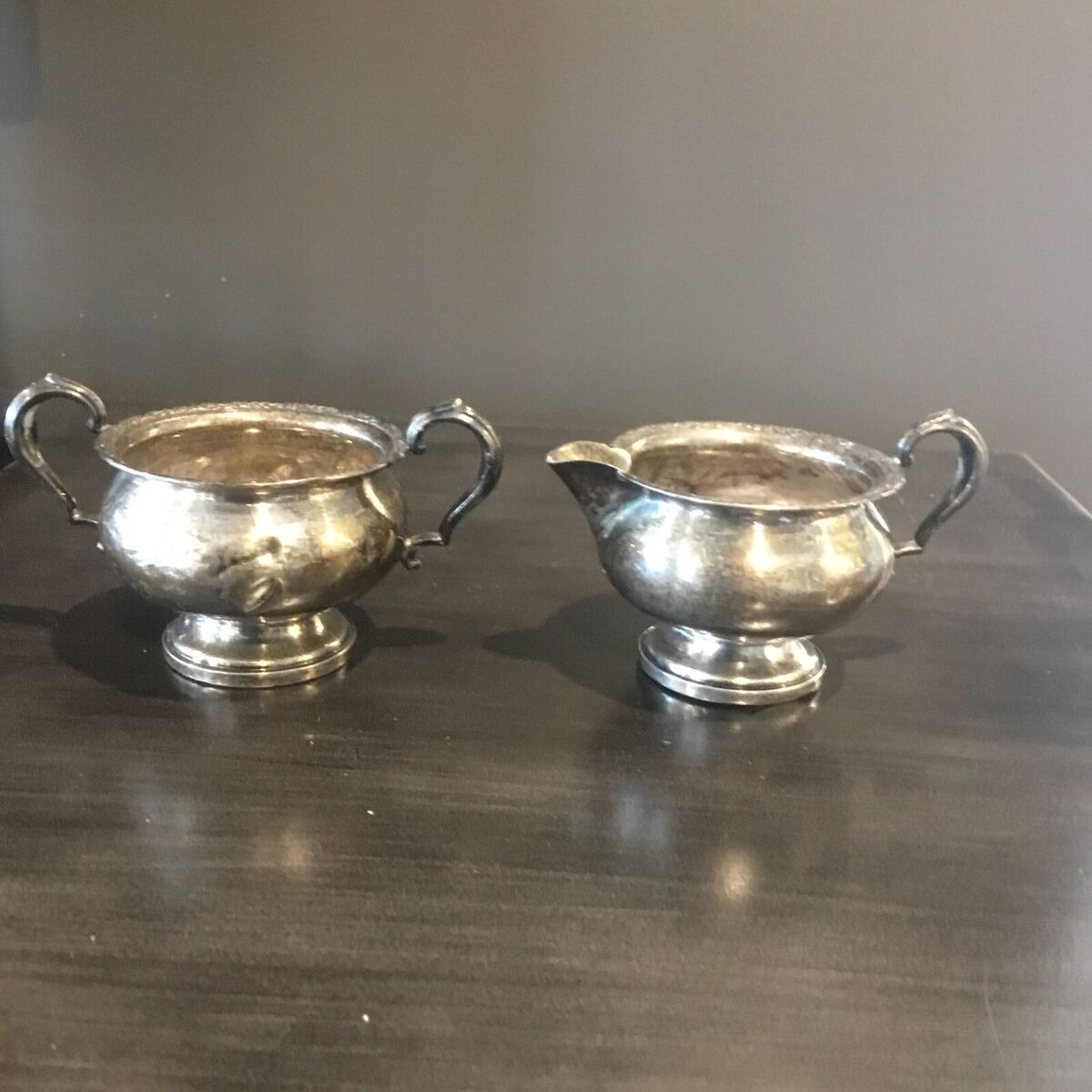 Vintage Patina Fisher Sterling Silver Weighted .925 Milk Vintage Patina Fisher Sterling Silver Weighted .925 Milk