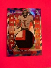 2021 PANINI ILLUSIONS JAELON DARDEN 4CLR PATCH ROOKIE 53/75 INSTANT IMPACT
